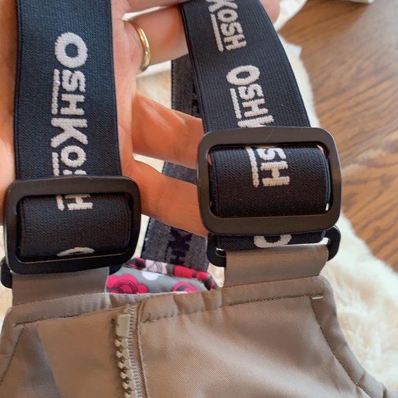 NWOT. Oshkosh girls snow bibs - Picture 4 of 6